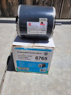 Evaporative cooler motor 1/2 HP 2 speeds
