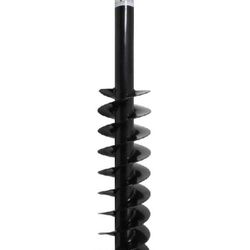 7 Inch × 48 Inch Pro Heavy-Duty 3 Point Auger Bit- Post Hole Digger Bit