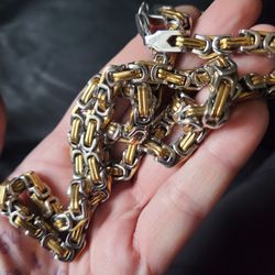 Mens Stainless Steel Necklace