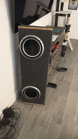 Box with system speakers