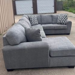 Beautiful Gray Sectional