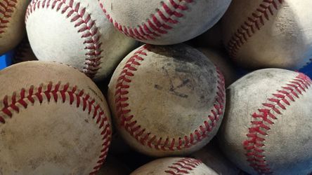 45 Used Baseballs