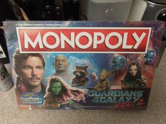 Guardians Of The Galaxy 2 Edition Monopoly