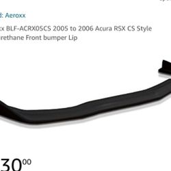 Acura Front Bumper Lip 