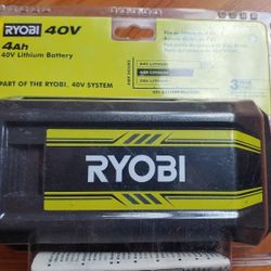 [AVAILABLE] Ryobi 40V 4Ah Lithium Battery