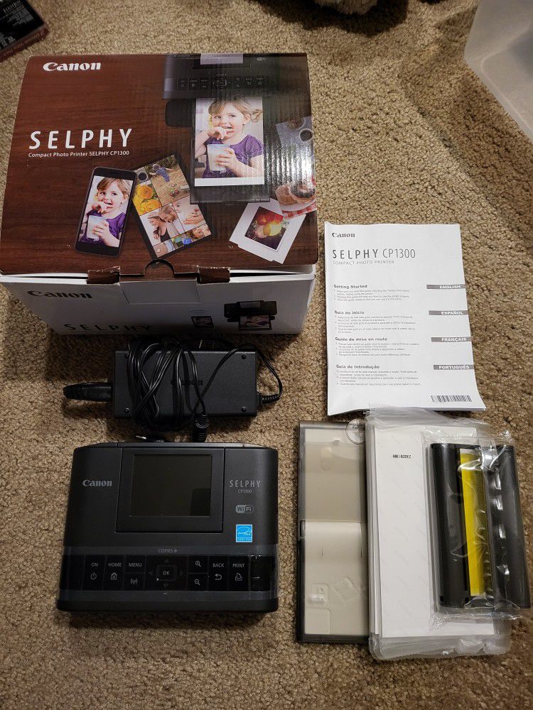 Canon Selphy Compact Wi-Fi Photo Printer Cp1300