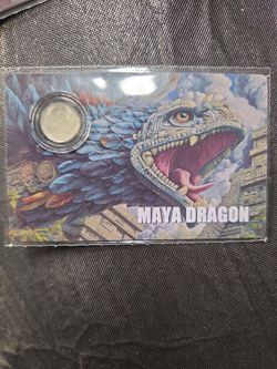 Maya Dragon Collectible Coin Card