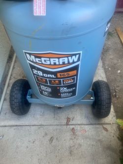 29 gallons brand new air compressor ready to go to