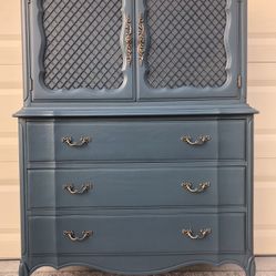 Vintage Henry Link Tallboy Dresser