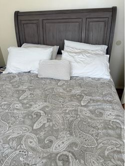 Bed and dresser