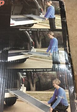 Telescoping ramp