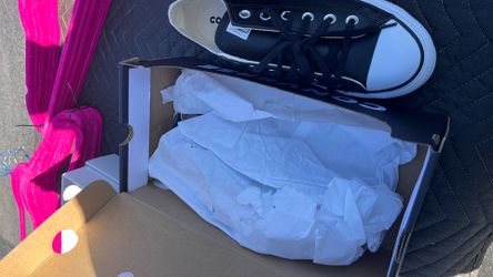 Leather converse
