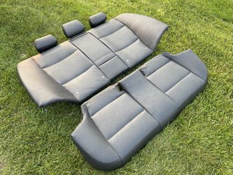 06-08 BMW E90 E91 3-Series Sedan Rear Seats 