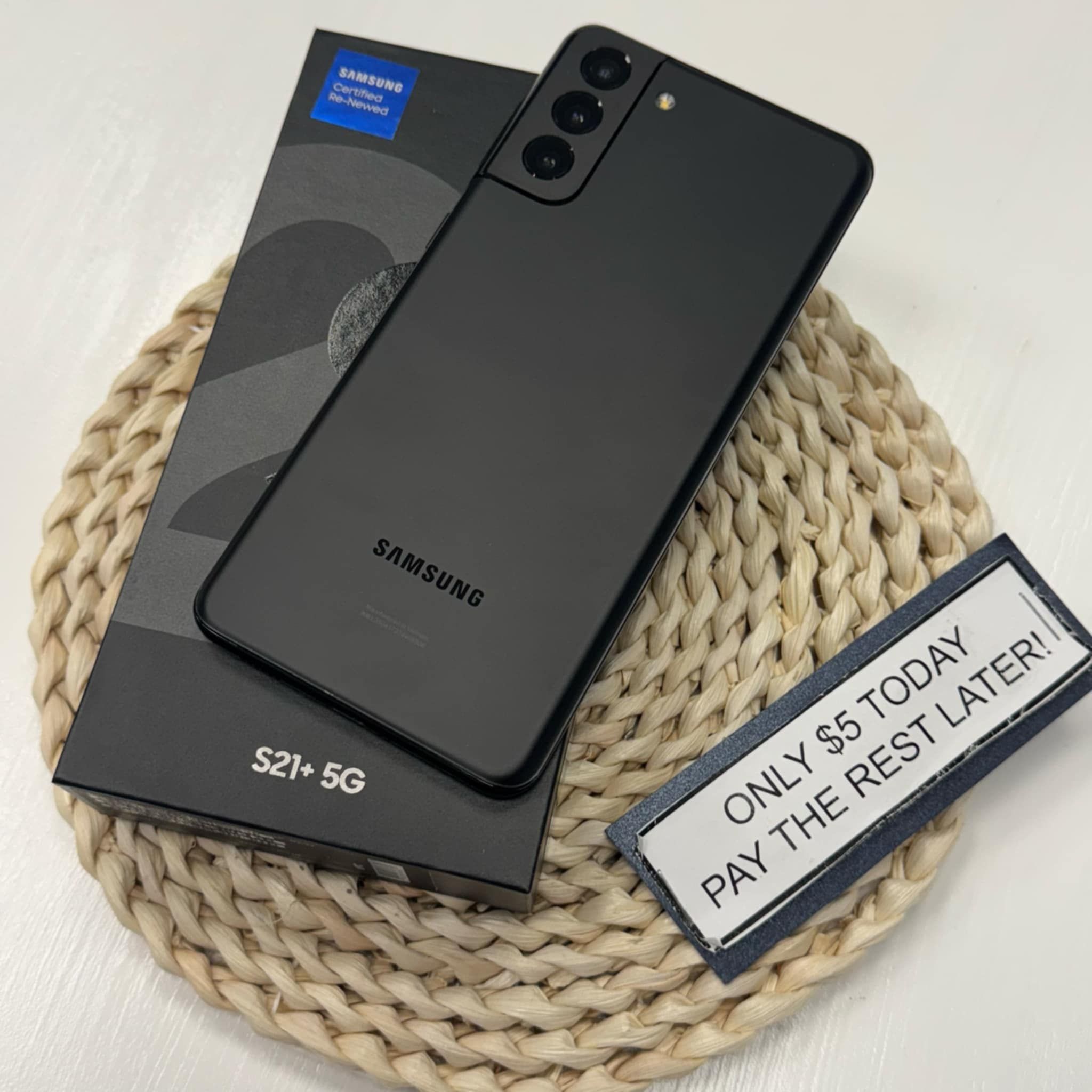 Samsung Galaxy S21 Plus 5G - Pay $5 DOWN AVAILABLE - NO CREDIT NEEDED