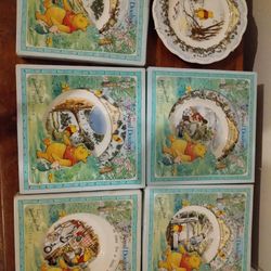 Royal Doulton China Plates Winnie The Pooh 