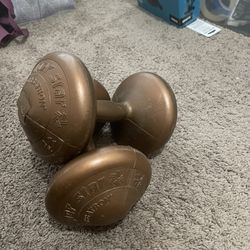 Pair Of Weights/dumbbells 