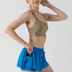 Shorts Con Falda Talla 3x Small 