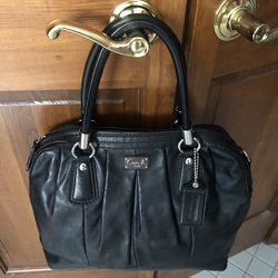 Coach leather bag