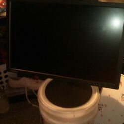 Lenovo 20" LCD Monitor With Power Cord Has HDMI  Hook-up