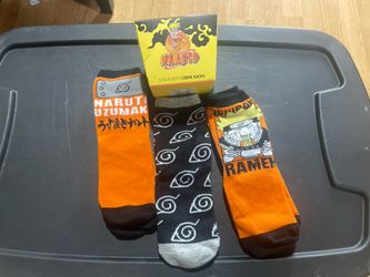 Naruto Shippuden 3-pack of crew socks