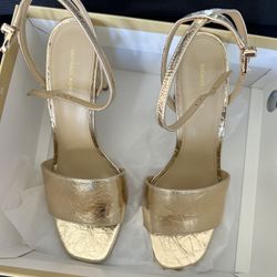 Gold mk Heels 
