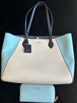 Kate Spade Poppy Bag Blue & Wallet