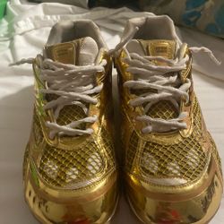 Bottega Veneta Gold Sneakers