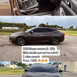 2 super clean Nissan Maxima