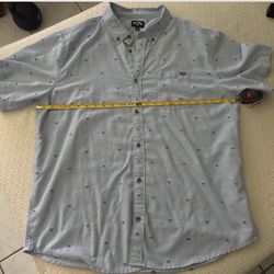 Men’s Blue Billabong Button Down 