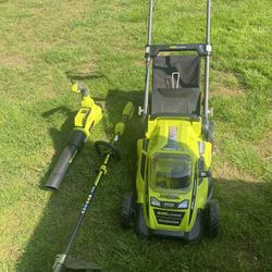 Ryobi 40v Mower Set
