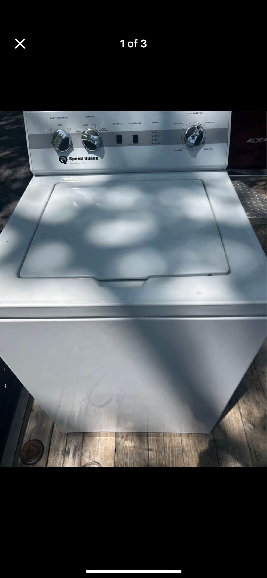 SPEED QUEEN WASHER