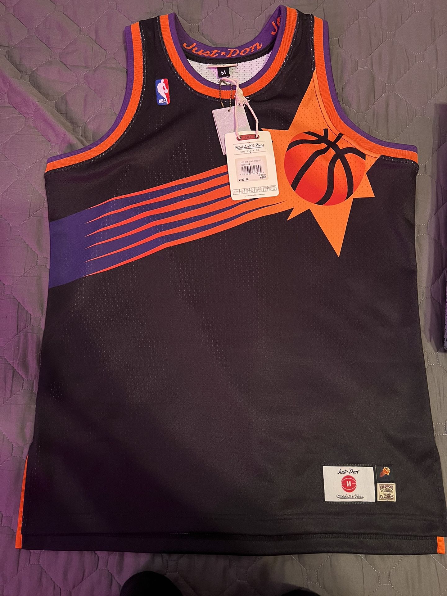 Authentic JUST DON X Mitchell & Ness Phoenix Suns Jersey for