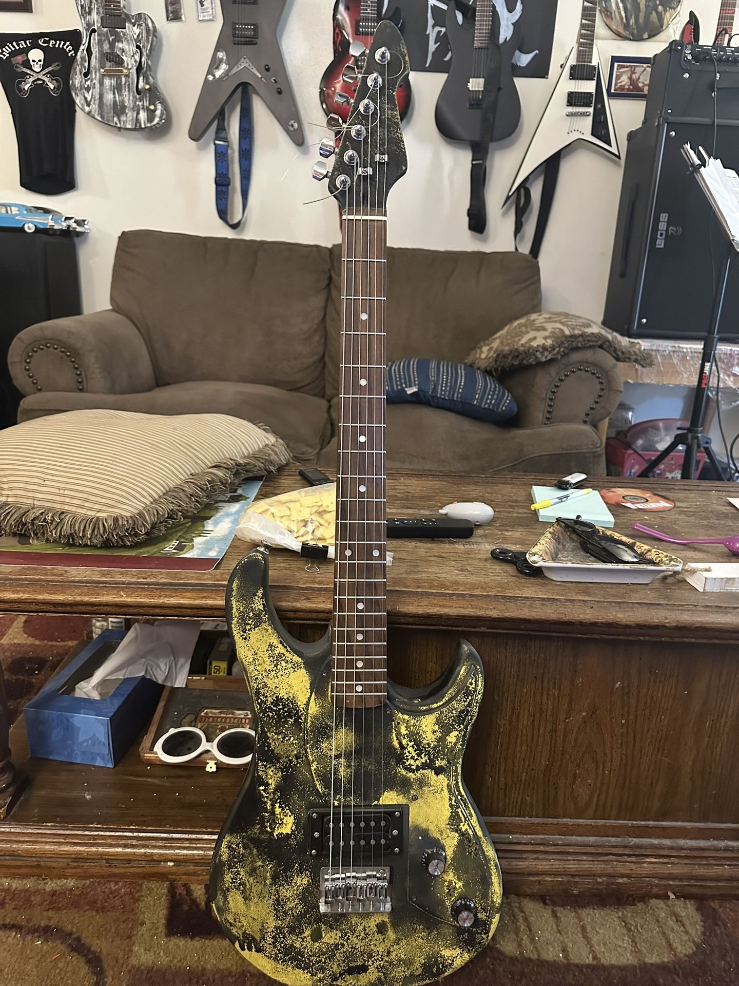 PEAVEY ROCKMASTER BRIDGE 14.23K PLAYS GREAT! THRASH HEAVY METAL CHEAP!