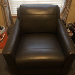 Leather Couch And Chair