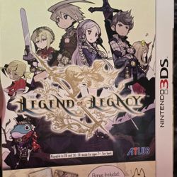 Legend of Legacy Nintendo 3DS