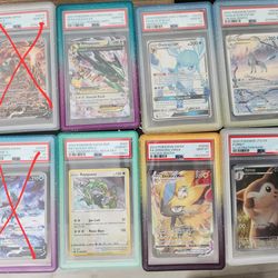 Pokemon PSA 10 Slabs