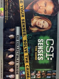 CSI Miami Board Game The Senses
