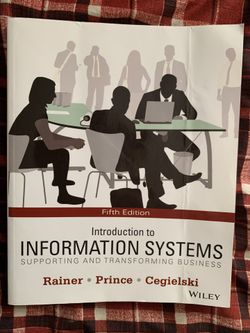 Introduction to Information Systems Fifth Edition