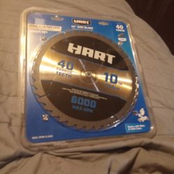 New Hart 10" Miter & Table Saw Blade . 