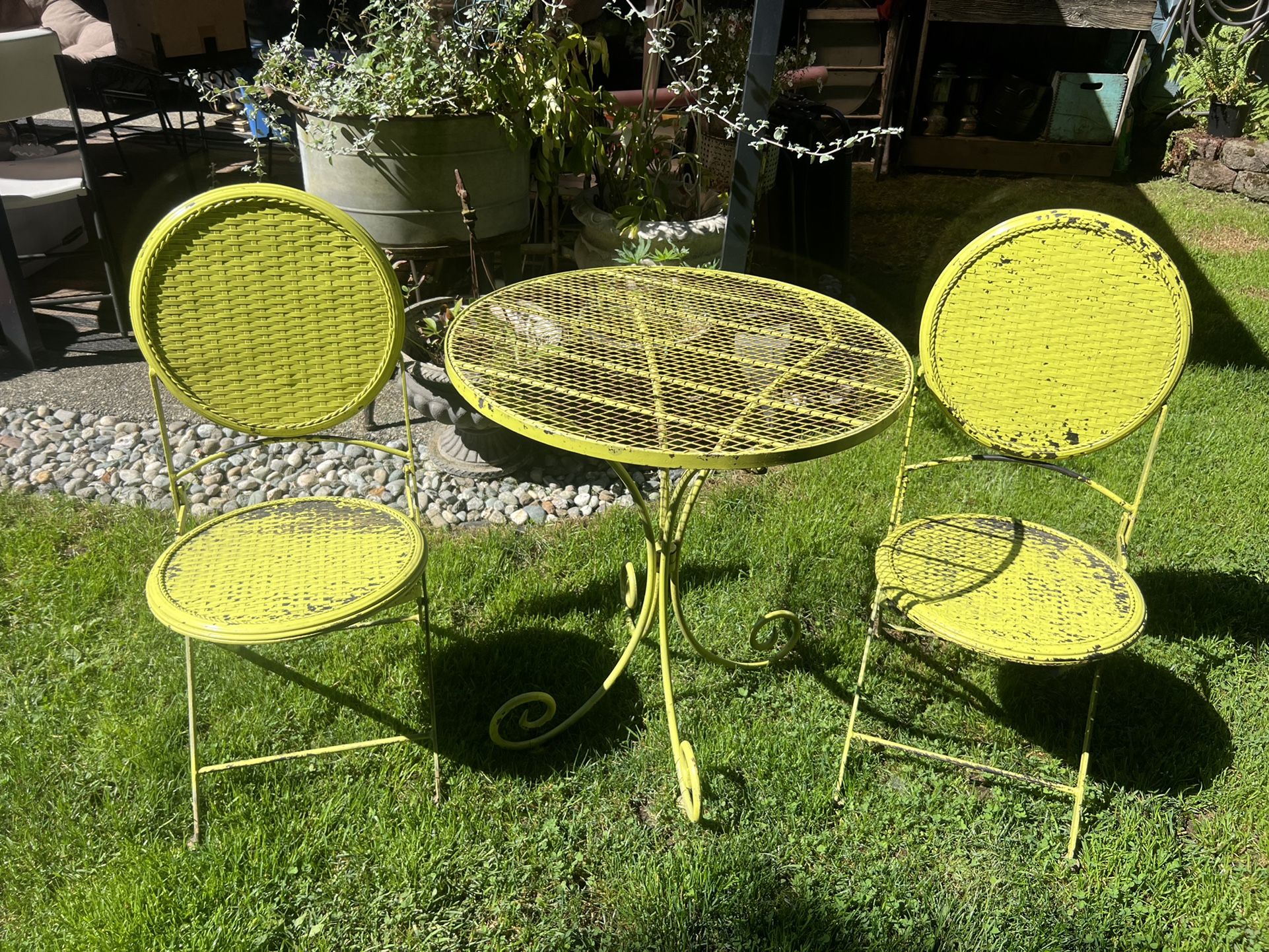 Bistro Table And Chairs Set