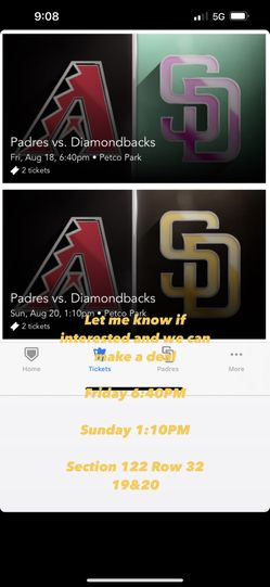 Friday Night Game & Sunday Day Game