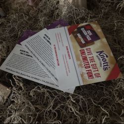Knotts Ticket 