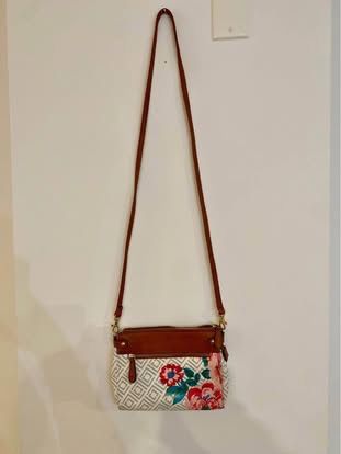 Liz Claiborne Floral Crossbody Bag