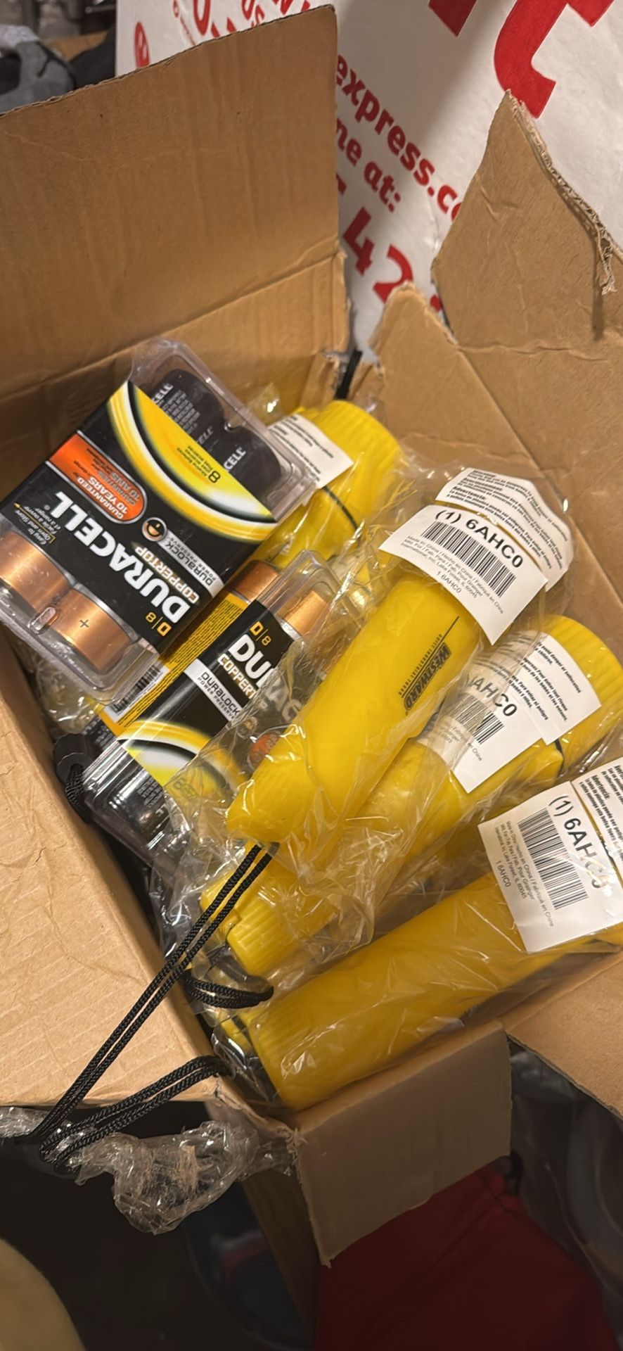5 Westward Flashlights With Batteries