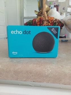 Echo Dot 5th Generation Black