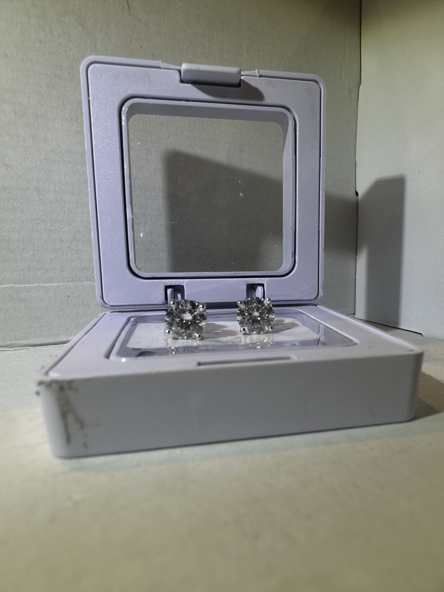 Moissanite Stud Earrings