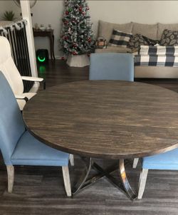 Comedor redondo 4 sillas