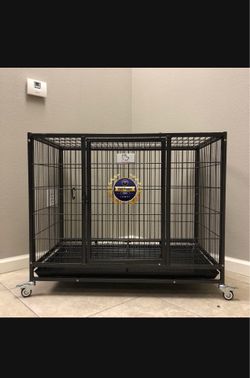 Dog pet cage kennel size 37” medium new in box