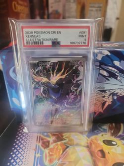 Pokémon card psa 9 slab