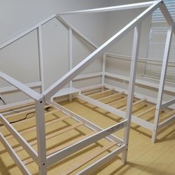 Double Twin House Bed